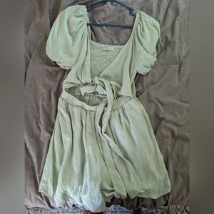 Flowy, tie knot, romper